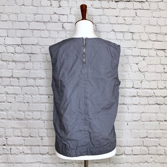 GAP Gray Eyelet Sleeveless Top - Picture 4 of 7